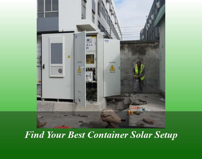 Find Your Best Container Solar Setup